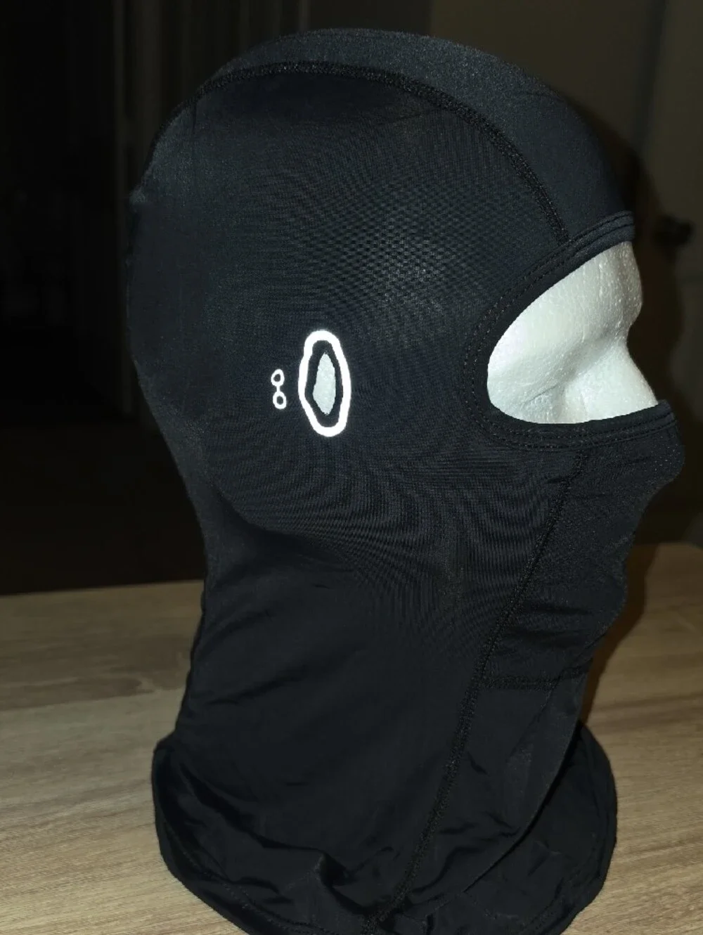 Black Full-Face Balaclava Mask - Breathable Men's Face Cover
